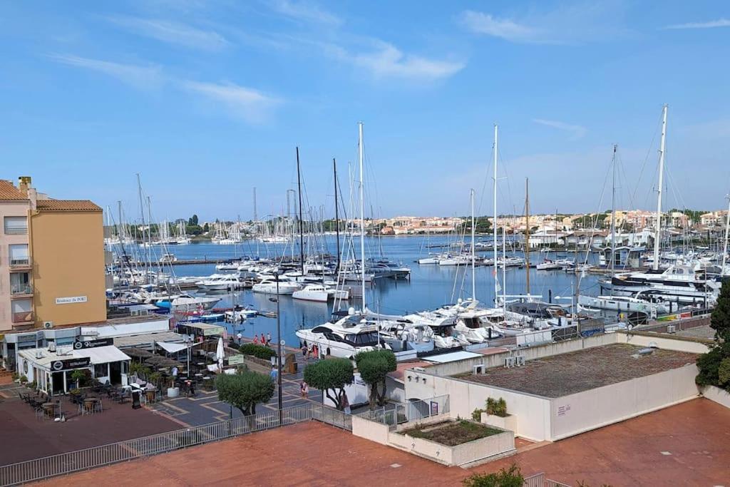 Vue Imprenable Sur Le Port -clim- Moderne * Agde